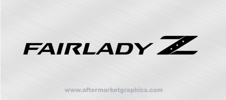 Nissan Fairlady Z Decals - Pair (2 pieces)